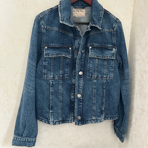 We the free jade denim jacket size medium - Picture 8 of 13